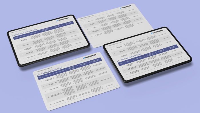 Midstream-Lighting-Product-Specification-Guide Midstream-Lighting-Product-Specification-Guide